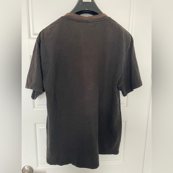 VINTAGE NFL GREEN BAY PACKERS Lee Sport Black Graphic T Shirt in Large - Picture 9 of 9